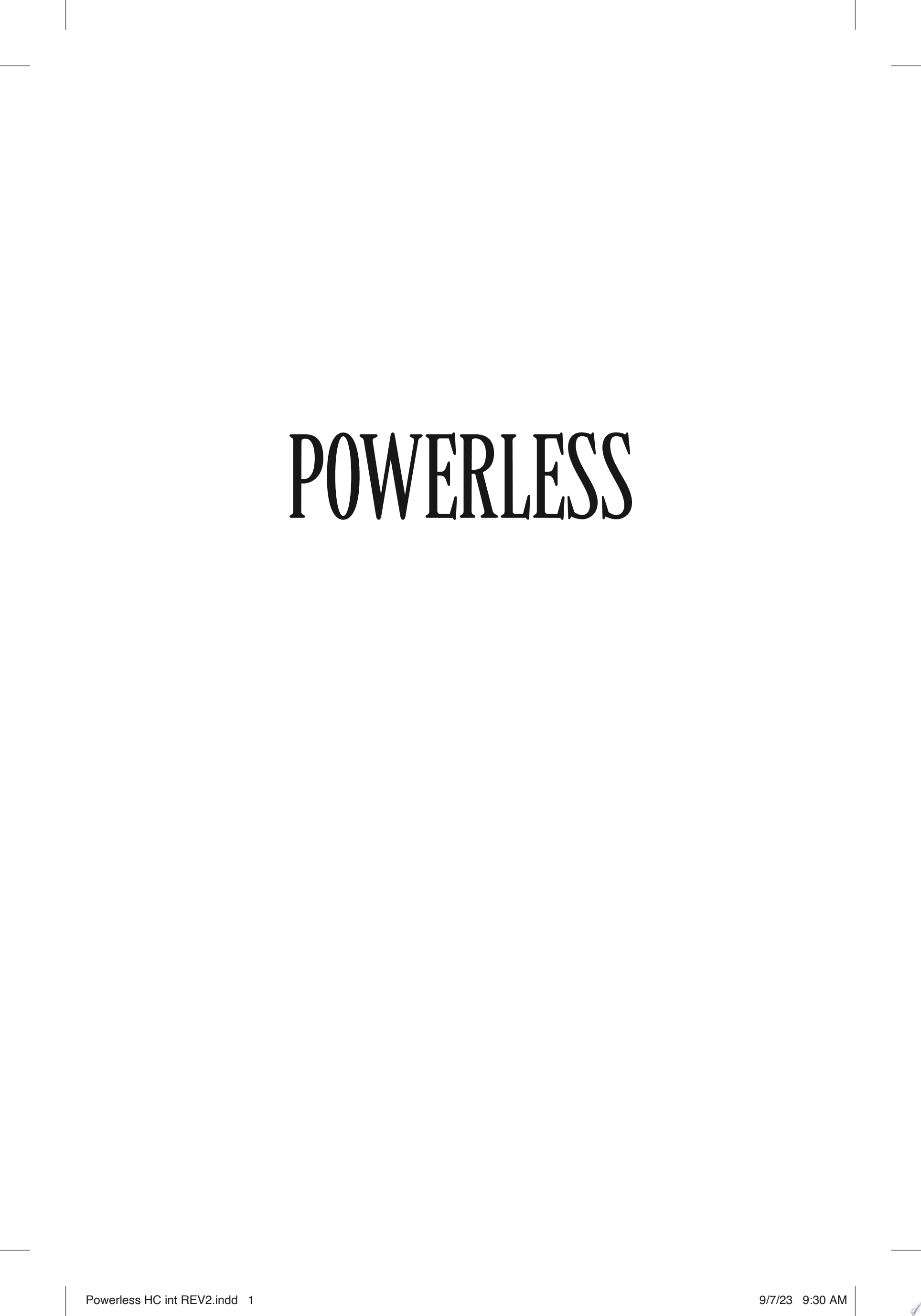 Image for "Powerless"