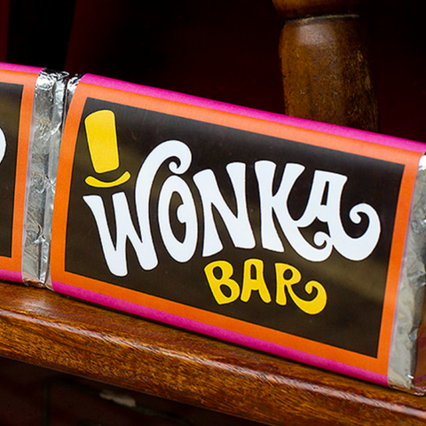 Photo of a Wonka bar