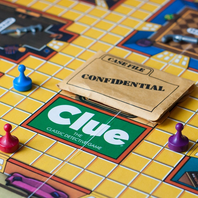 Clue game board